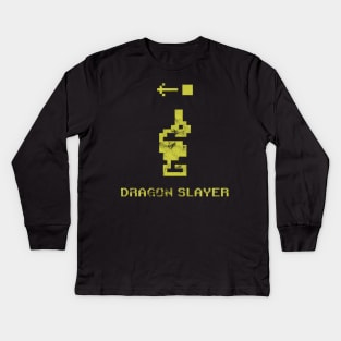 Dragon Slayer Kids Long Sleeve T-Shirt